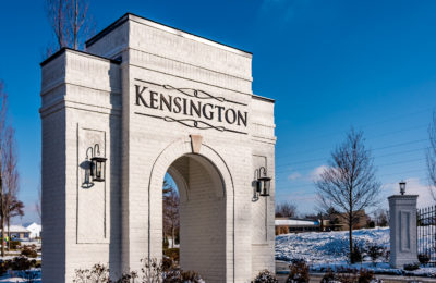 A Private Community Entrance Kensington of Mason Community Entrance